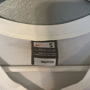 White Long sleeve Nike T-shirt